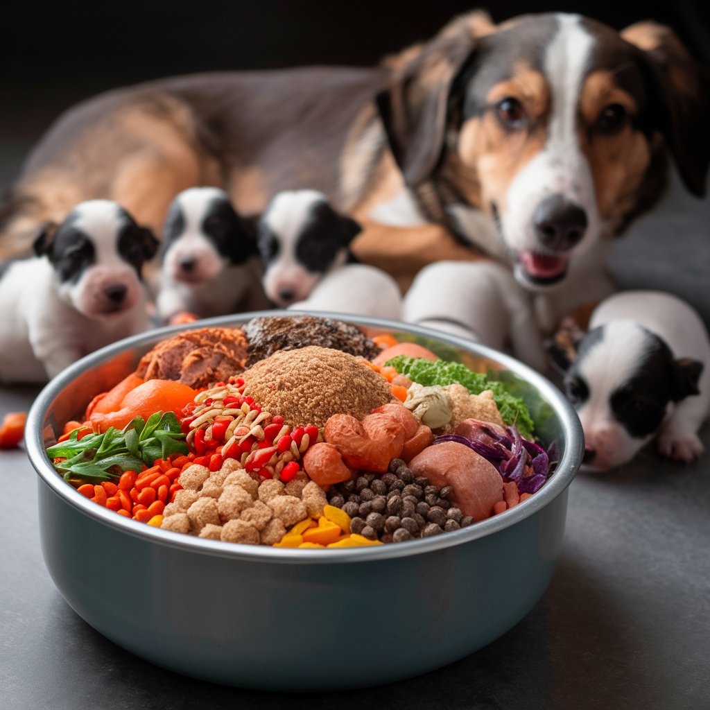 Dog Food for Nursing Dogs